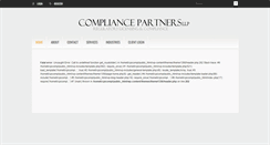 Desktop Screenshot of compliancepartners.net